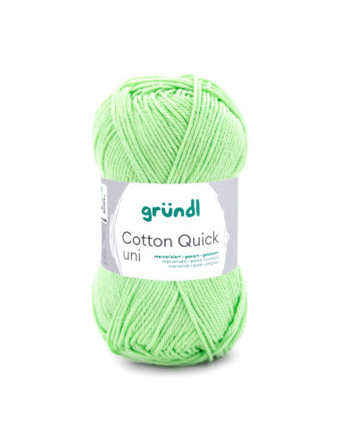 Cotton Quick uni - Gründl 103 - kiwi
