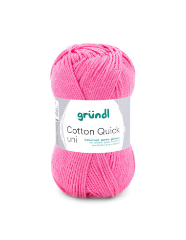 Cotton Quick uni - Gründl 107 - himbeere