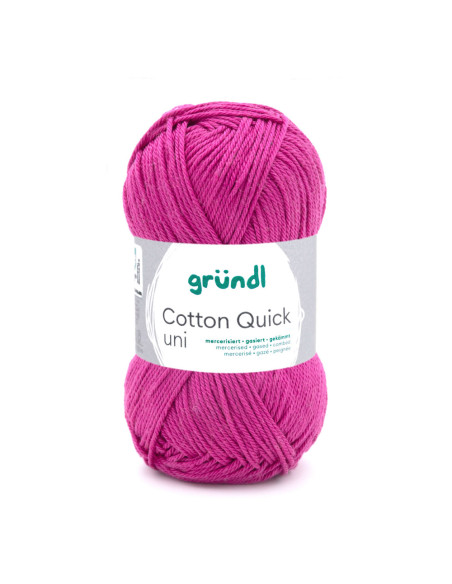 Cotton Quick uni - Gründl 108 - orchidee