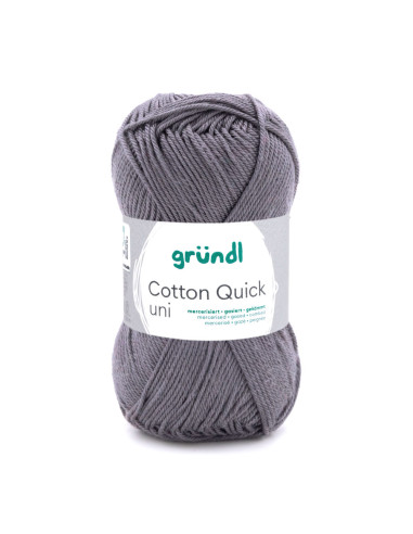 Cotton Quick uni - Gründl 110 - mausgrau