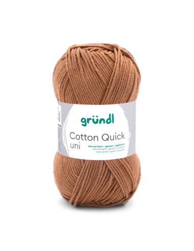 Cotton Quick uni - Gründl 123 - karamell