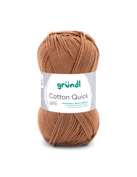 Cotton Quick uni - Gründl 123 - karamell