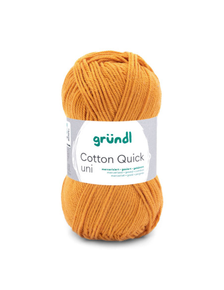 Cotton Quick uni - Gründl 124 - senf