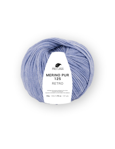 Merino Pur 125 Retro - Pro Lana 152 - jeans meliert