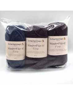 3 Knäuel Wash Filz it Fine - Outlet