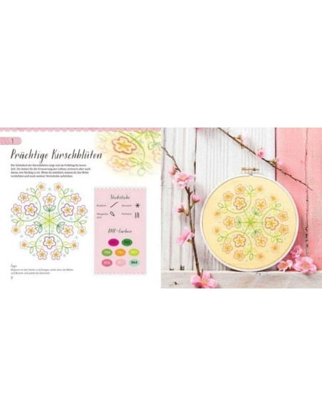 Farbenfrohe Mandalas sticken - CV