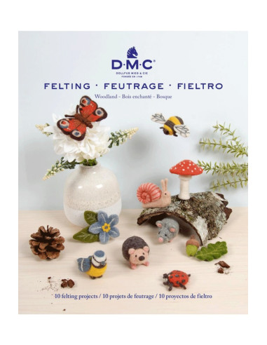 Buch Woodland Filzen - DMC