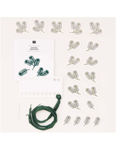 Stick and Stitch Tannenzweige  Rico Design
