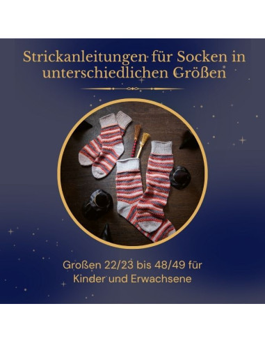 Magische Socken stricken - Topp