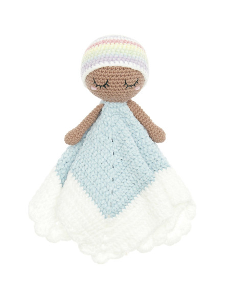 Ricorumi Baby Blankies Pastel Rainbow Häkelset - Rico Design