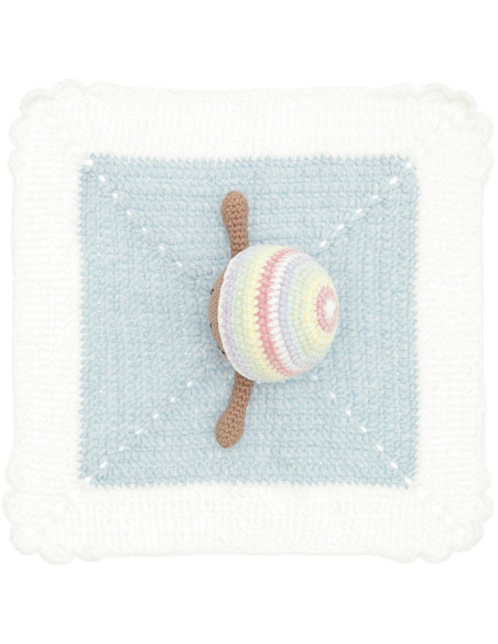 Ricorumi Baby Blankies Pastel Rainbow Häkelset - Rico Design
