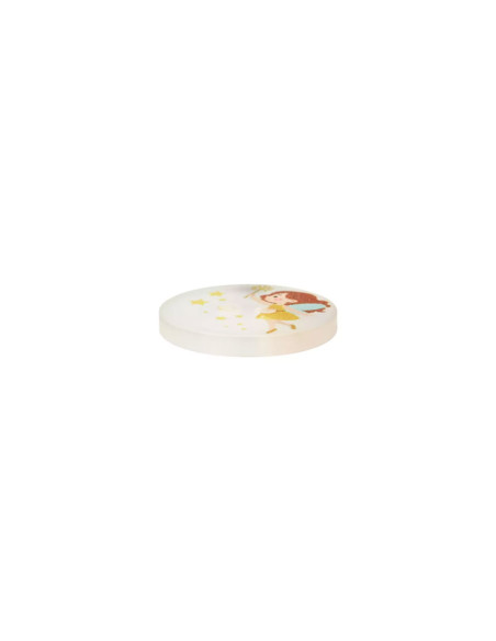 Polyesterknopf 2-Loch Fee 18mm - Prym 0038 - gelb