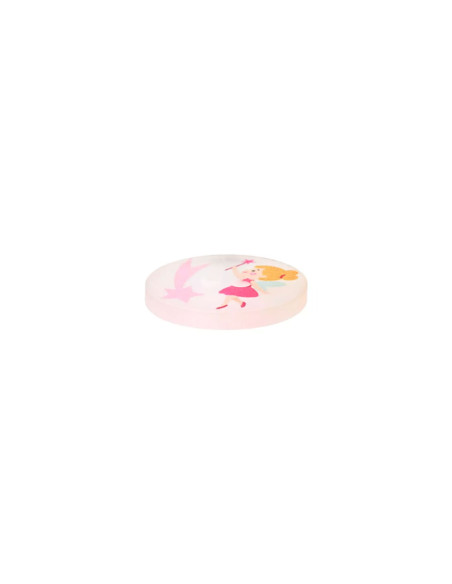 Polyesterknopf 2-Loch Fee 18mm - Prym 0046 - rosa