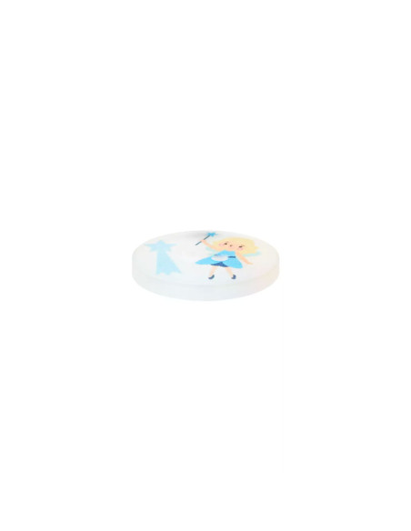 Polyesterknopf 2-Loch Fee 18mm - Prym 0064 - hellblau