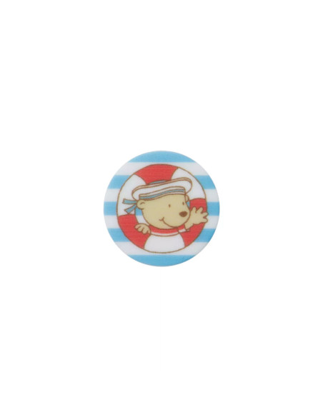 Polyesterknopf Öse 18 mm Pitzelpatz - Prym 0090 - mehrfarbig rettungsring