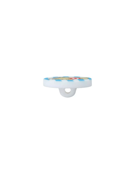 Polyesterknopf Öse 18 mm Pitzelpatz - Prym 0904 - mehrfarbig gestreift