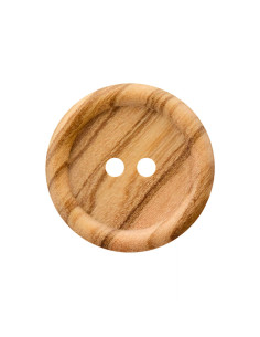 Holzknopf 2-Loch 23mm - Prym 0016 - beige