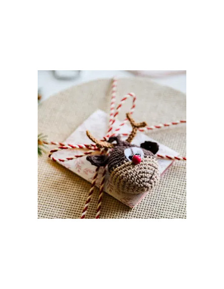 Geschenkanhänger Rentier - Download