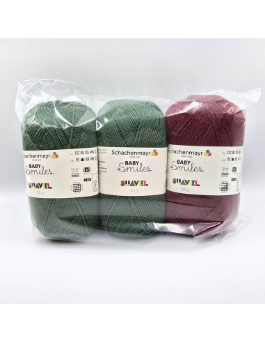 3 Knäuel Baby Smiles Suavel - Outlet