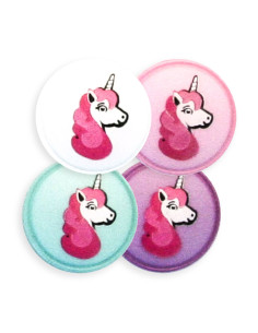 Polyesterknopf Öse 18 mm Einhorn - Prym