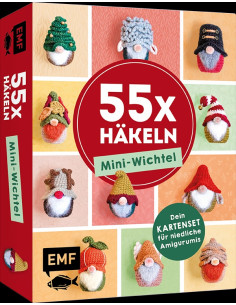 55 x häkeln Mini-Wichtet Dein Kartenset - EMF