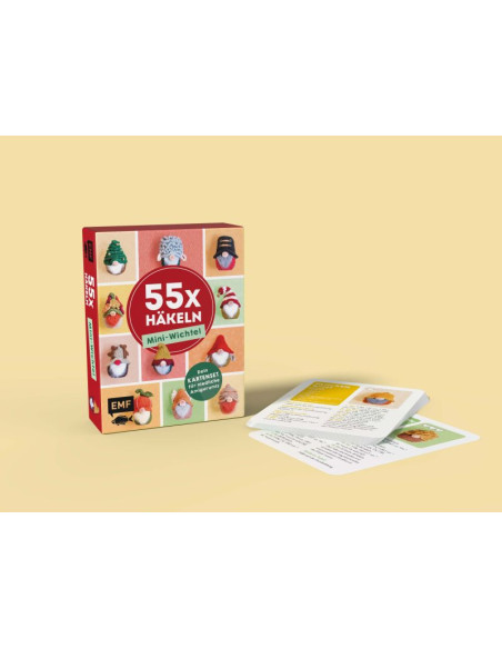 55 x häkeln Mini-Wichtet Dein Kartenset - EMF