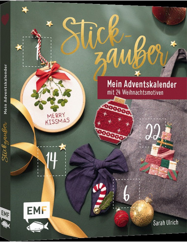 Mein Adventskalender-Buch Stickzauber - EMF