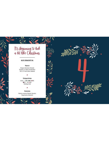 Mein Adventskalender-Buch Stickzauber - EMF