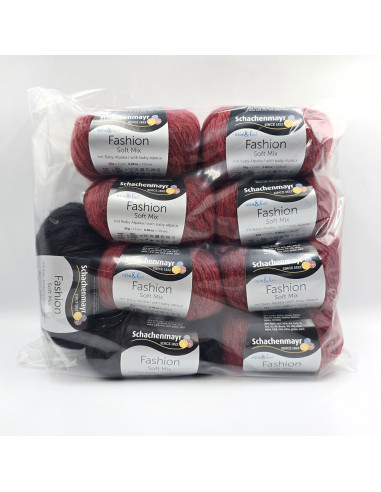 9 Knäuel Fashion Soft Mix - Outlet