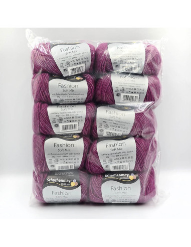 10 Knäuel Fashion Soft Mix - Outlet