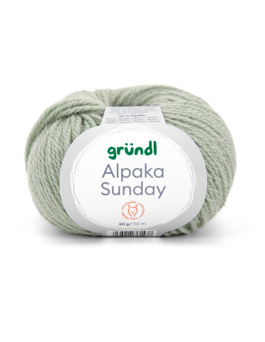 Alpaka Sunday - Gründl 03 - salbei