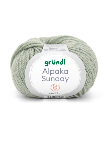 Alpaka Sunday - Gründl 03 - salbei