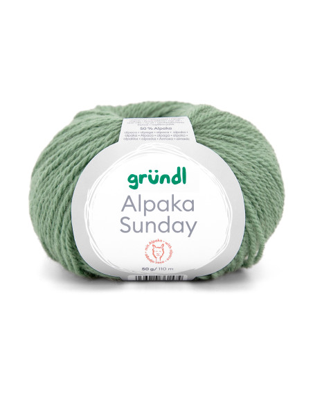 Alpaka Sunday - Gründl 10 - moosgrün