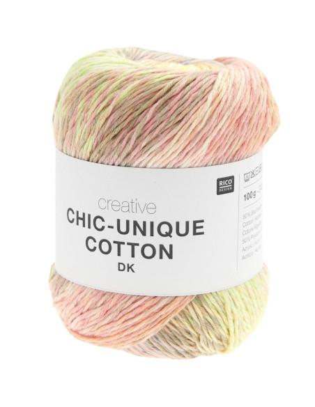 Creative Chic-Unique Cotton dk - Rico Design 001 - pastel