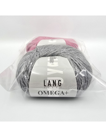2 Knäuel Omega  plus - Lang Yarns - Outlet
