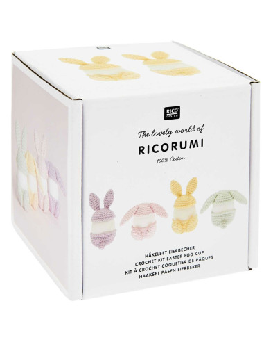 Ricorumi Häkelset Eierbecher - Rico Design