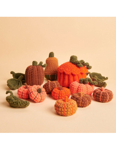 Häkelset Pumpkins - Rico Design