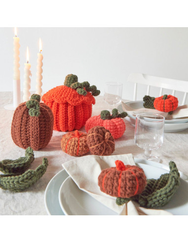Häkelset Pumpkins - Rico Design