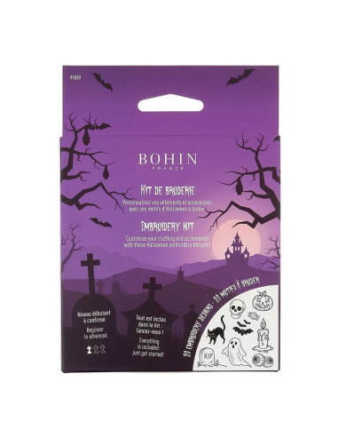 Stickset Halloween-Motive wasserlöslich - Bohin France