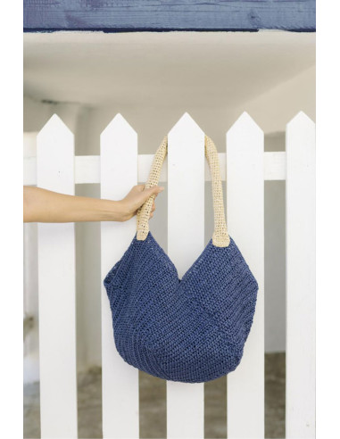 Eco Vita Raffia Buch 4 Sommertaschen Häkelanleitungen - DMC