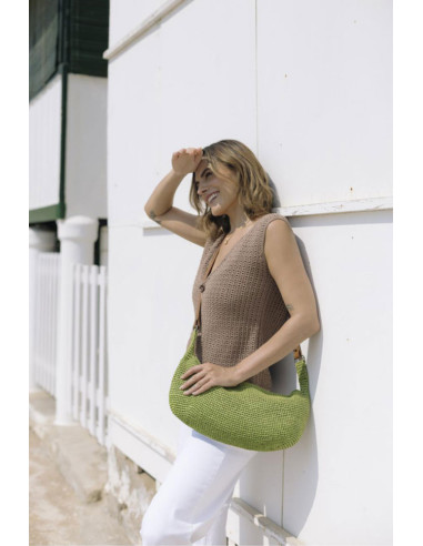 Eco Vita Raffia Buch 4 Sommertaschen Häkelanleitungen - DMC