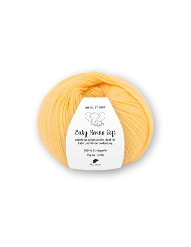 Baby Merino soft - Pro Lana 20 - gelb