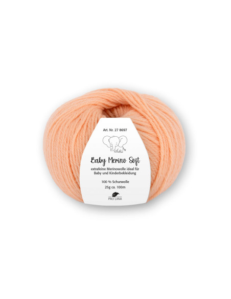 Baby Merino soft - Pro Lana 25 - aprikose