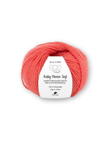 Baby Merino soft - Pro Lana 29 - koralle
