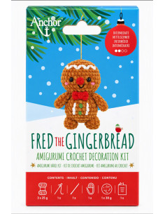 Amigurumi-Set Fred der Lebkuchenmann - Anchor