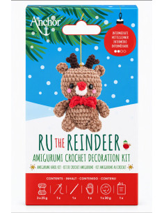 Amigurumi-Set Ru das Rentier - Anchor
