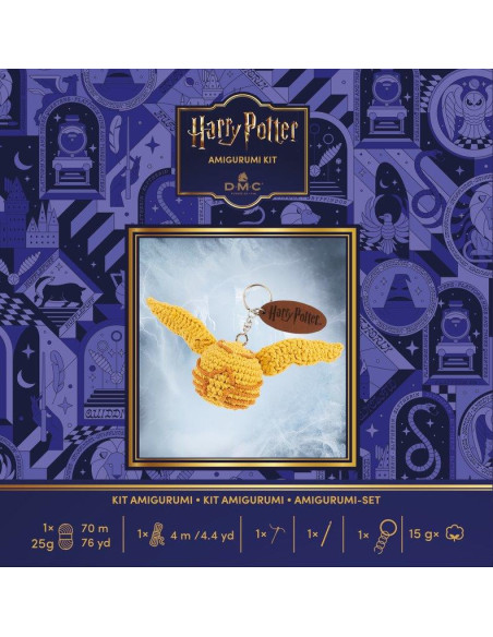 Harry Potter Amigurumi-Set Goldener Snitch - DMC