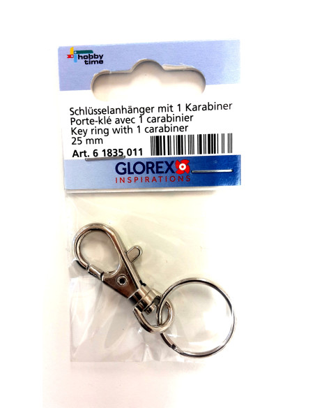 Schlüsselanhänger mit Karabiner - Glorex