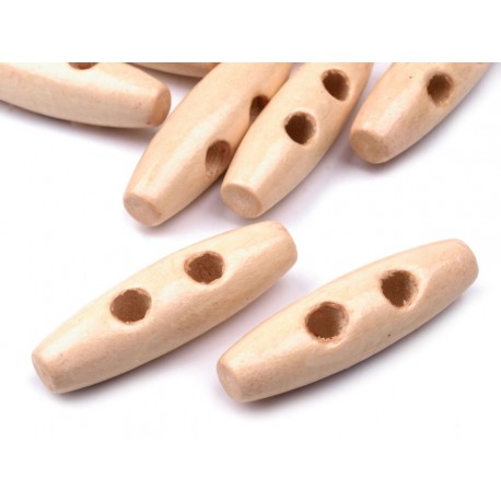 Knebel Holzknopf 10 x 40 mm