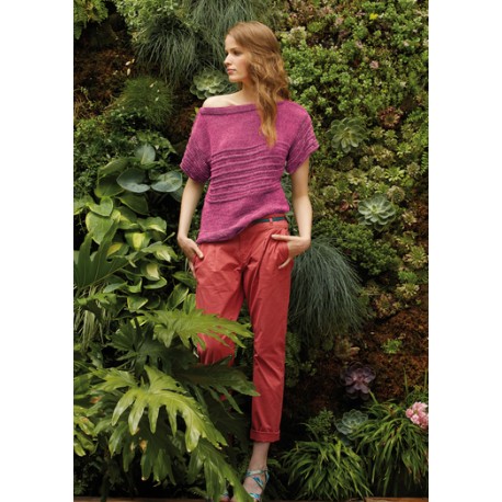 Shirt mit Fallmaschenstreifen S9995 - Download